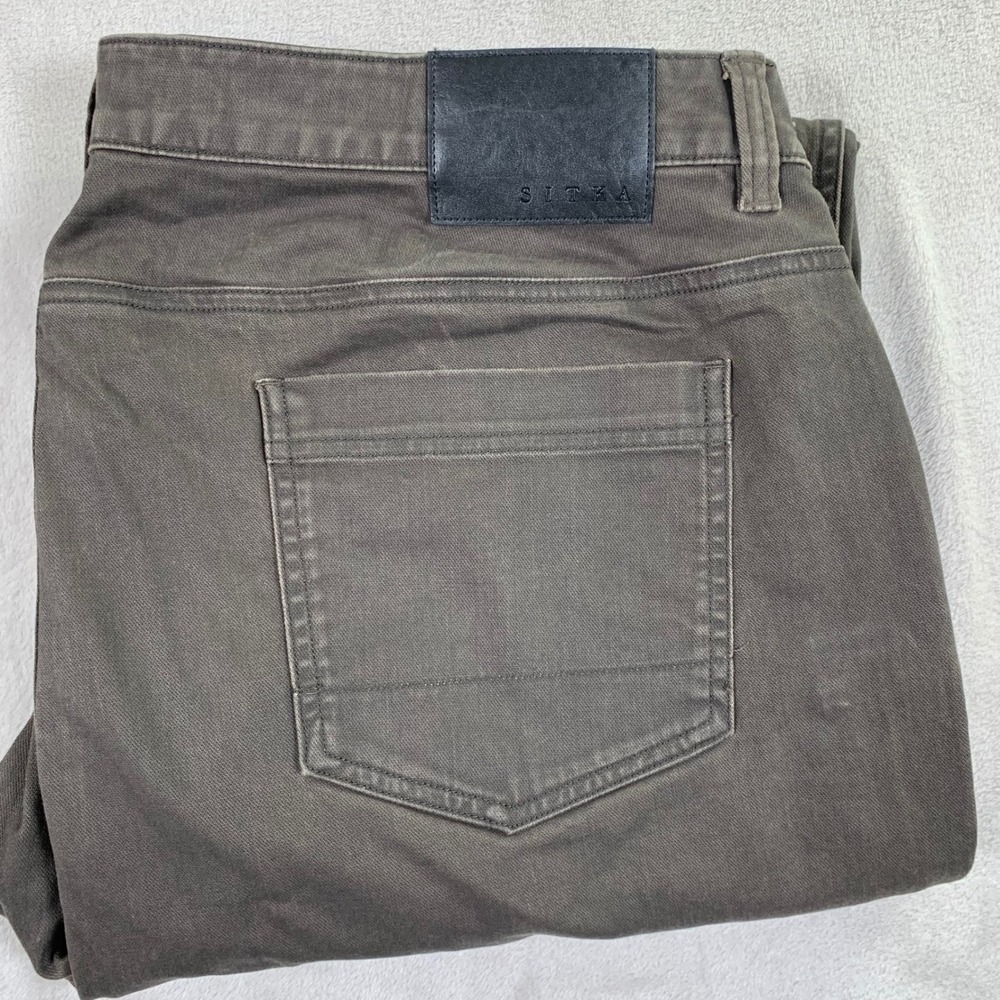 Sitka Three Season Pant Mens 42x32* Earth Straight Leg Casual Outdoor Trousers